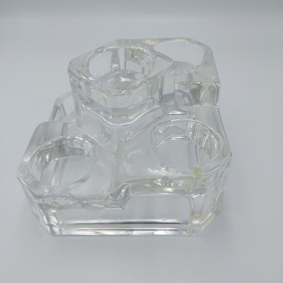 Partylite‎ Five Tier Crystal Castle Candle Holder Vintage Germany - Picture 3 of 5